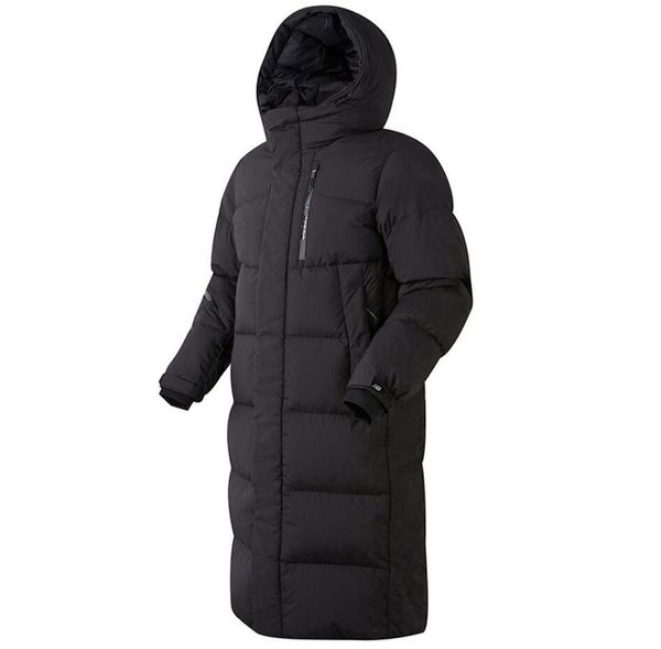 

men's winter designer jacket long down windbreaker thick warm hooded fashion black and white s-3xl8955