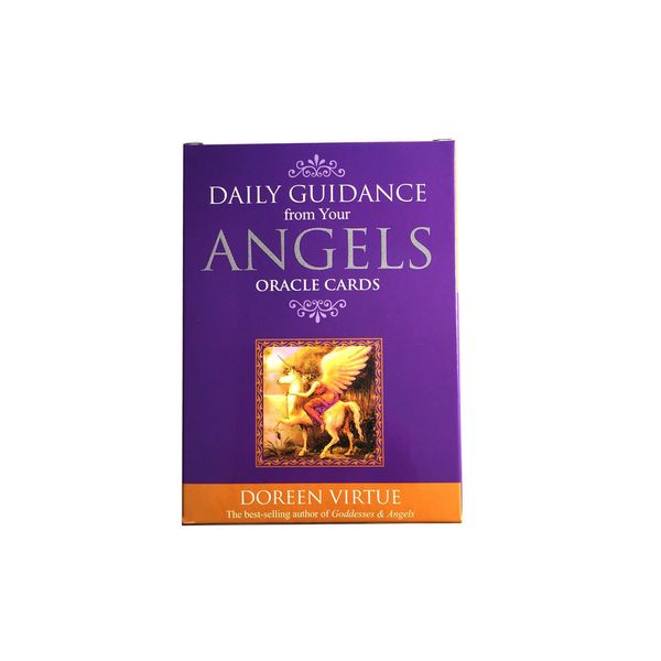 

44 cards deck daily guidance from your angels oracles board game tarots games individual