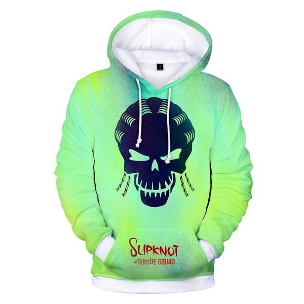 

men's hoodies & sweatshirts peculiar suicide squads 3d printed boys/girls fashion sweatshirt child casual pullovers, Black