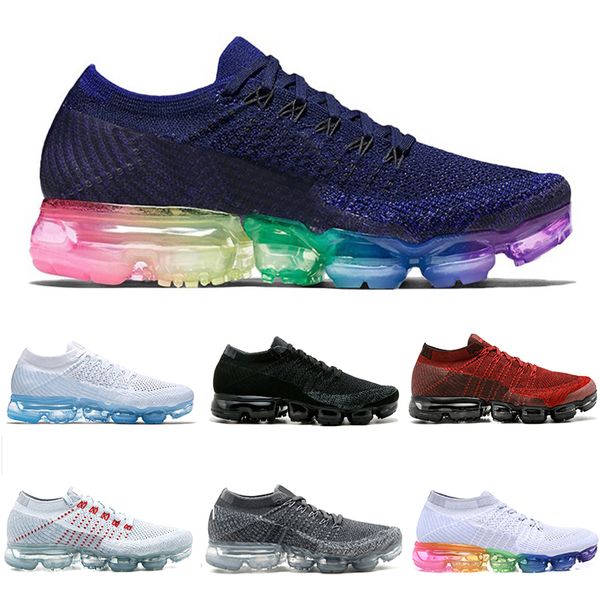 

2022 knit mesh 1.0 mens running shoes asphalt triple black platinum red oreo midnight navy explorer dark bred blue orbit men women trainers