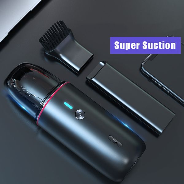 

5000pa mini wireless portable handheld super suction low noise vacuum s for car interior cleaning cleaner