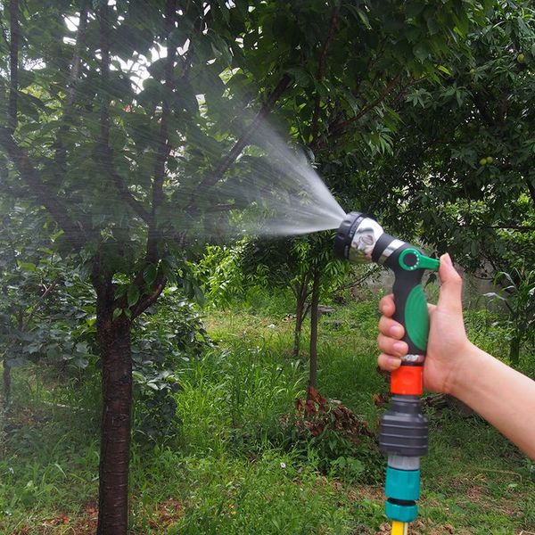 

watering equipments garden water hose spray nozzle anti-slip and resistant design for washing
