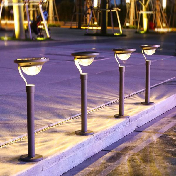 

led solar lawn light outdoor home garden villa landscape lamp decor