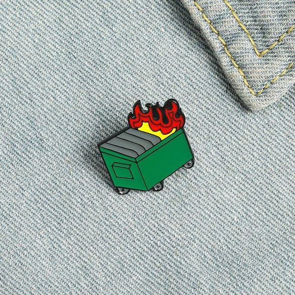 

Berg Bos Foto Emaille Pins Custom Boek Broches Bag Kleding Revers Pin Badge Sieraden Cadeau Voor Vrienden Groothandel, Gray