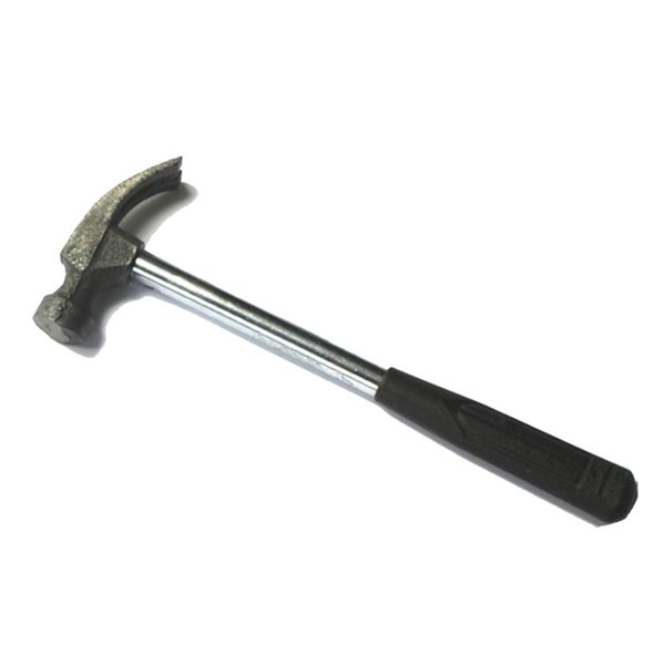 Mini Claw Hammer Multi Function Портативные бытовые ручные инструменты Пластиковая ручка бесшовные молотки для ногтя 18 см