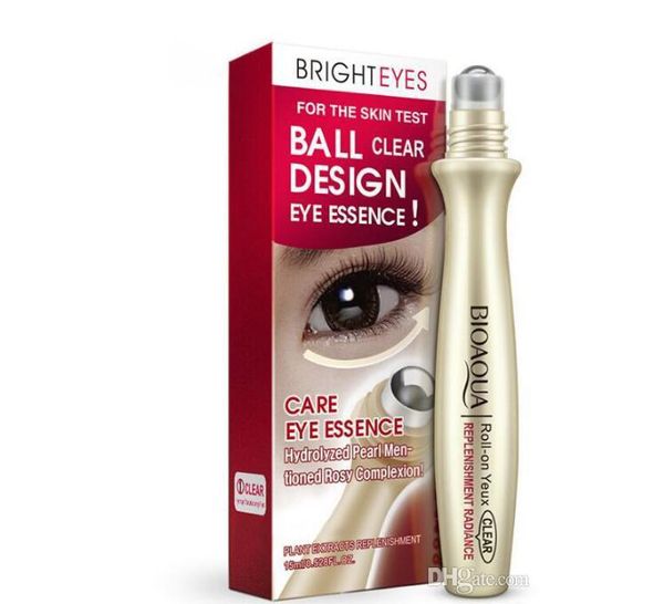 drop bioaqua eye care ball design eye essence idratante rassodante siero occhi bellezza senza età massaggio occhi miglioramento cerchio scuro