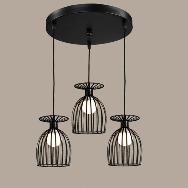 

pendant lamps modern lights nordic simple wine glass hollow lampshade 3 heads small for living room restaurant bar dining table