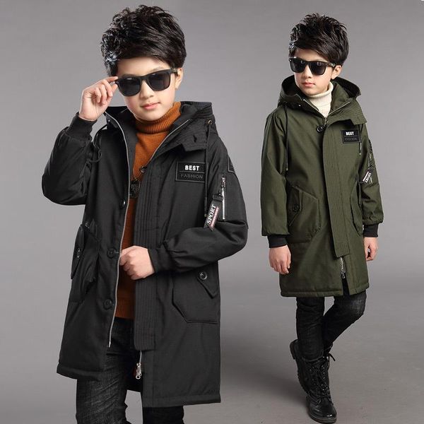 

coat boy parkas, Blue;gray