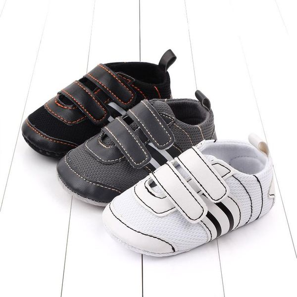 

first walkers born baby shoes soft sole double mesh casual toddler
