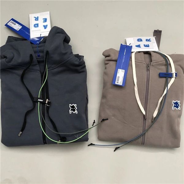 

new cardigan zipper adhere hoodie of men's women patched embroidered adhesive pullover sweaters fashion hoodies q4op, Black