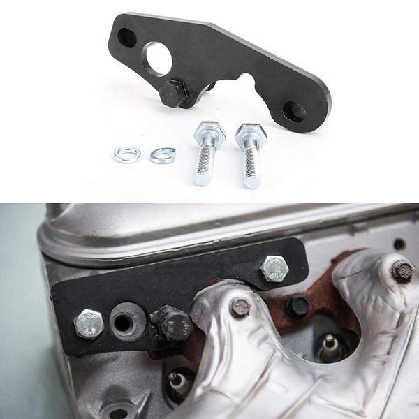 

manifold & parts exhaust bolt repair kit kap108 metal - driver's front / passenger rear py black