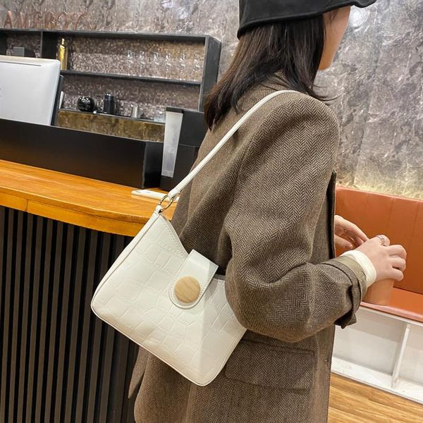 

women alligator pattern shoulder bags ladies handbags designer messenger bag handbag vintage bolsa feminina handle bags tote