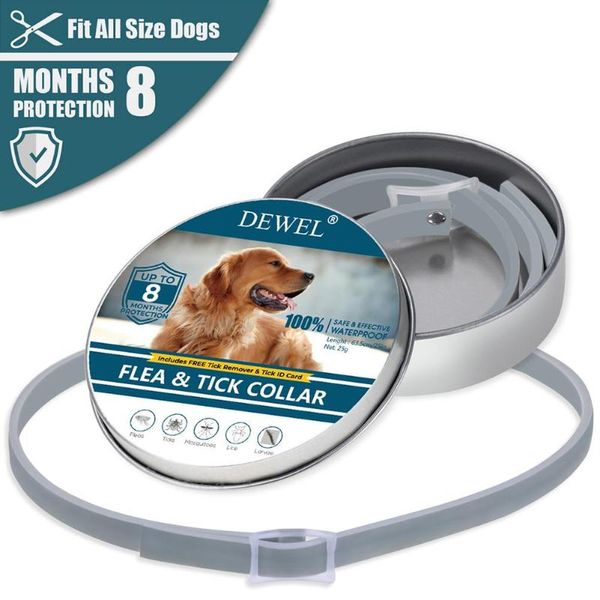 

dog collars & leashes pet supplies cat collar anti flea lice ticks mosquito outdoor adjustable accessories 8 months protection