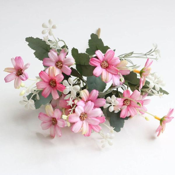

decorative flowers & wreaths 1 piece of artificial flower daisy wedding pography props for home decoration living room scene