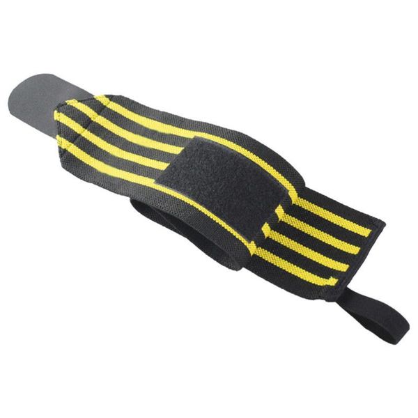 

professional wrist wraps with thumb loops wrist support braces for weight lifting strength training(yellow), Black;red