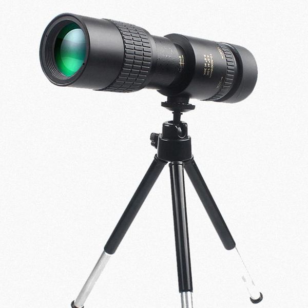 

telescope & binoculars 4k 10-300x40mm super telepo zoom monocular with tripod clip mobile phone accessories