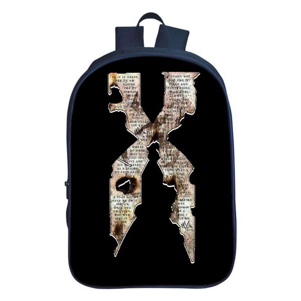 

backpack rapper dmx boy school bag teenager backpacks college style travel double-layer