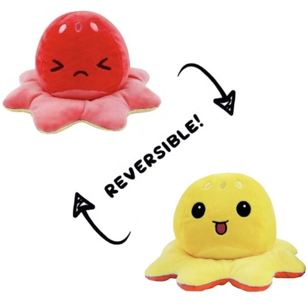 

flip jellyfish double flip doll cartoon creative ocs plush toys vacuum packaging