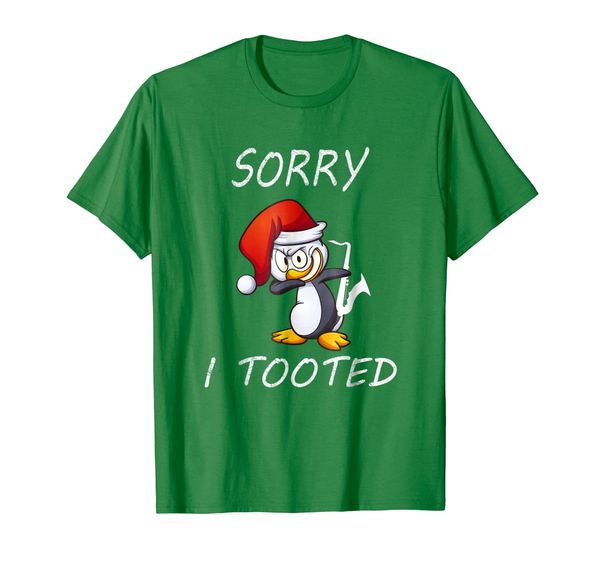 

sorry i tooted saxophone shirt penguin saxophonist xmas tee, White;black