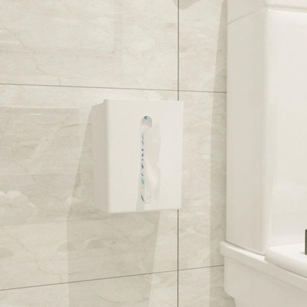 

tissue boxes & napkins multifunction paper box paste wall-mounted type towel holder toilet cover napkin kitchen