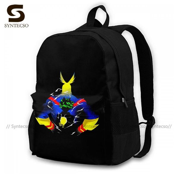

mha backpacks workout female breathable backpack charm polyester bags