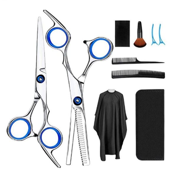

hair scissors professional hairdressing barber barbershop haircut thinning shears devices for cutting set salon tool