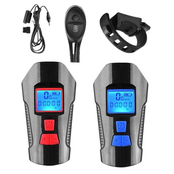 

bike lights night ride bicycle light code table glare front waterproof usb charging horn riding headlight