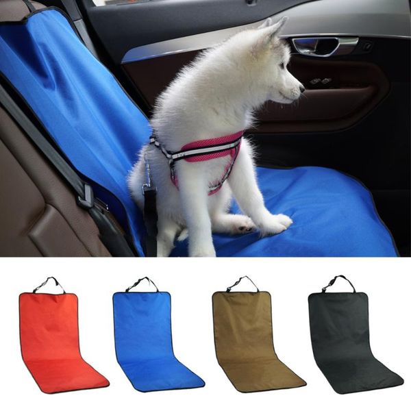 

kennels & pens car waterproof back seat pet cover protector mat rear safety travel accessories for cat dog carrier