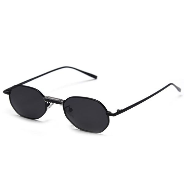 

sunglasses 2021 women small square metal uv400 cool sun glasses women's vintage retro polarized hip hop sunglass female fml, White;black