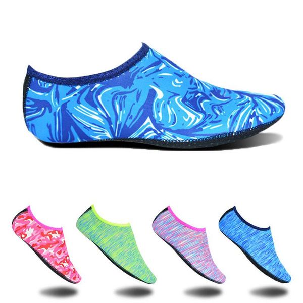 

fins & gloves swimming water aqua shoes men women beach camping flat soft walking lover yoga non-slip sneakers