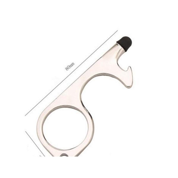 

multifuntion anti contact door opener no touch key door opener key chain non contact door handle elevator artifact jlldzv insyard