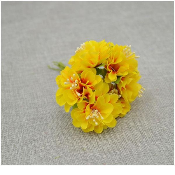 

30pcs fake flower decoration artificial flowers silk flower carnations wedding decoration wreath qylgjo