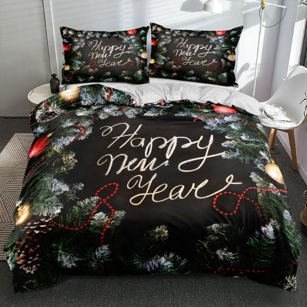 

bedding sets 3d christmastreer set bed linen duvet cover flat sheet pillowcase  king twin full size
