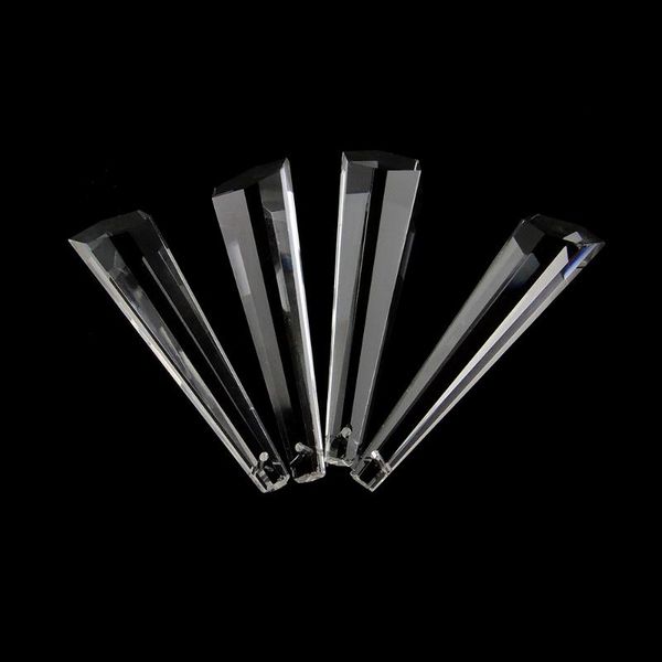 

63mm/76mm clear crystal prism pendants crystal chandelier foyer light luxury lamp