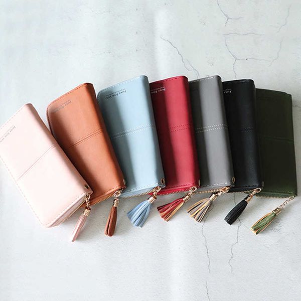 

female pu learn long purse black/pink/blue/green/dark gray famous brand designer wallet women 2021 quality women's wallets, Red;black