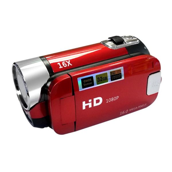 

camcorders vlog camera 1080p full hd 16mp dv camcorder digital video 270 degree rotation screen 16x night shoot zoom