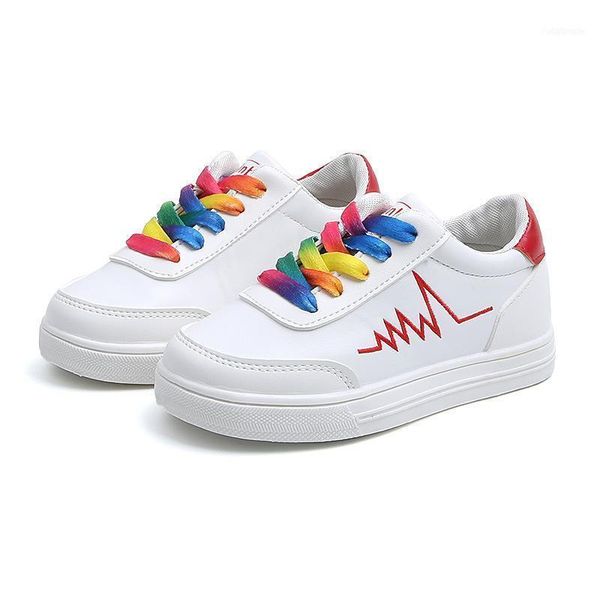 

children sneakers for boys girls fashion board korean casual student white shoes bottom non-slip kids sneakers1, Black
