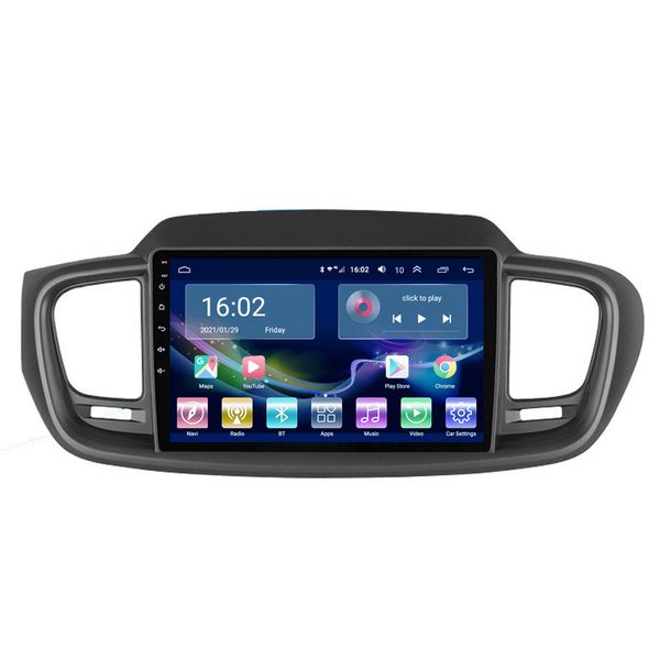 Multimedia Autoradio Video Android für KIA SONRENTO 2015-2018 Player Navigation GPS mit BT Carplay