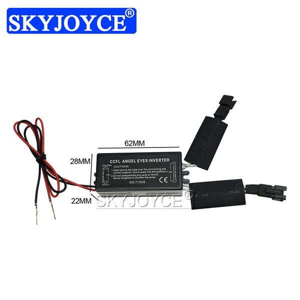 

car headlights skyjoyce 1 piece female ccfl inverter driver replacement for angel eyes halo rings spare ballast e36 e53 e39 e46
