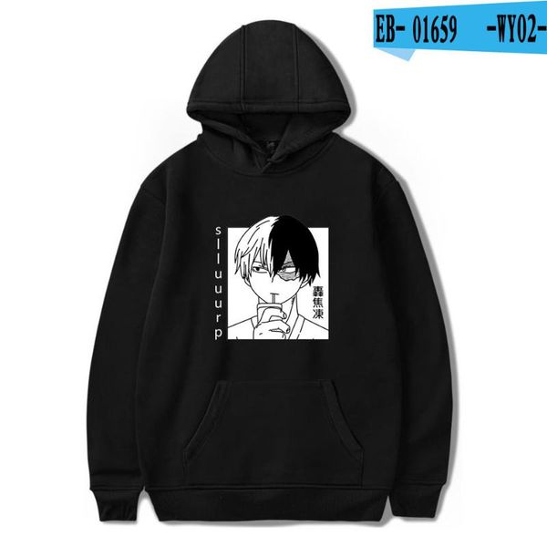 

men's hoodies & sweatshirts my hero academia katsuki bakugo moletom masculino men womens boku no kpop boy, Black