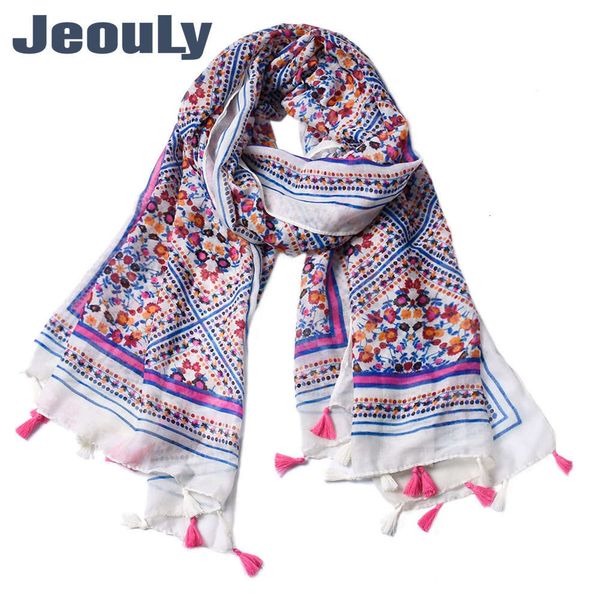 

balinese scarf in autumn and winter, Blue;black