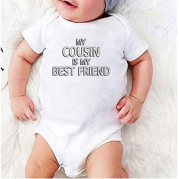 

romper for baby boy clothes winter born girl outfits toddler summer jumpsuits infant clothing my cousin is friend, Blue