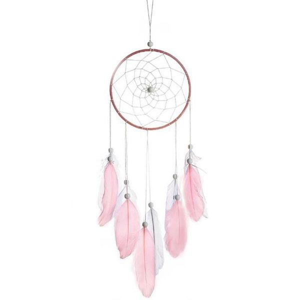

decorative objects & figurines handmade dream catcher net with feathers wall hanging dreamcatcher craft gift christmas decoration for home 6