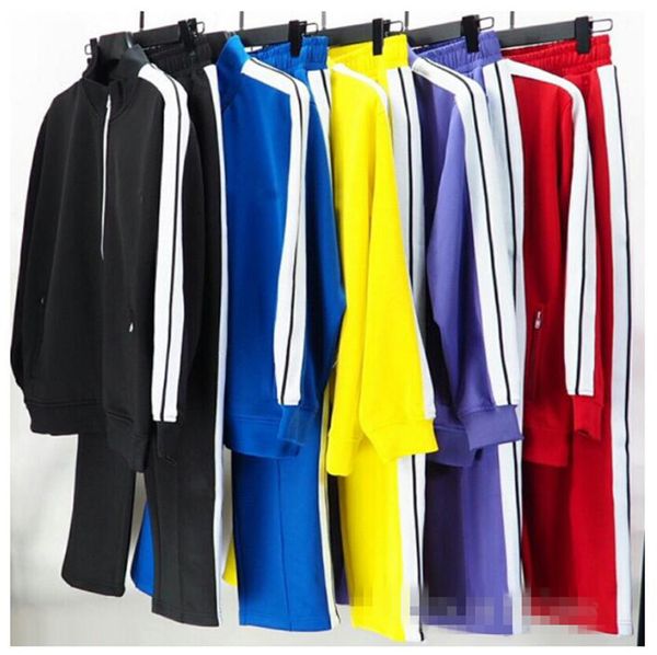 

21ss mens womens tracksuits sweatshirts suits men track sweat suit coats angels angles man designers jackets hoodies pants movement palm, Gray