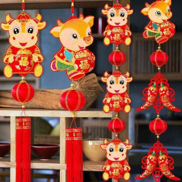 

decorations spring festival pendant day new year's day living room decoration supplies hanging string layout props