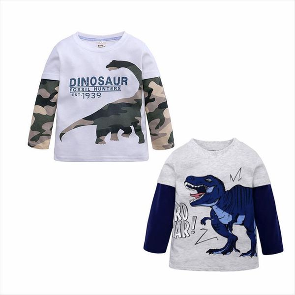

2pcs children baby boy t shirt summer cartoon clothing paint graffiti o neck toddler boys clothes cotton, Blue