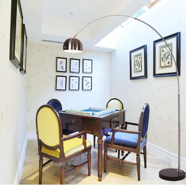 

stainless steel floor lamp creative fishing stand lamp vloerlamp