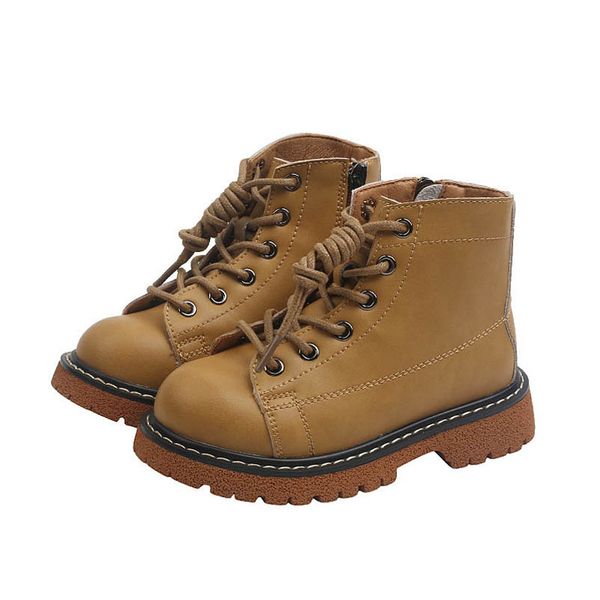 

childrens boots kids shoes girls boys footwear autumn winter casual student moccasins soft short boot shoe b8571, Black;grey