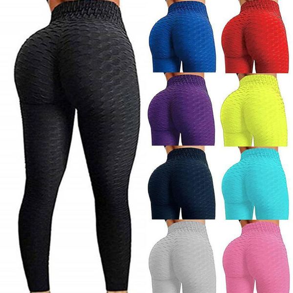 

bulifting yoga pants anti-cellulite leggings women fitness sportswear high waist workout tights scrunch booty sport gym pants, White;red