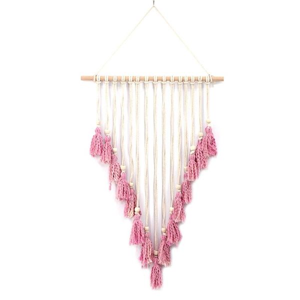 

tapestries hand woven macrame wall hanging boho style tapestry bohemian wedding for home bedroom decoration